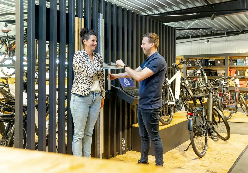 Messung für das perfekte Fahrrad