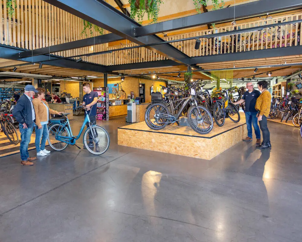 2000 m2 fietsbeleving