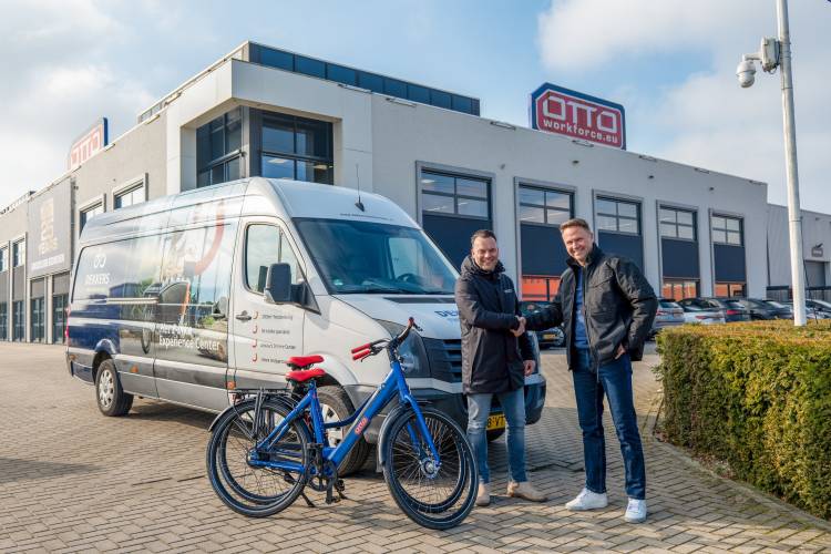 Dekkers Business Bikes levert 10.000ste fiets aan OTTO WorkForce