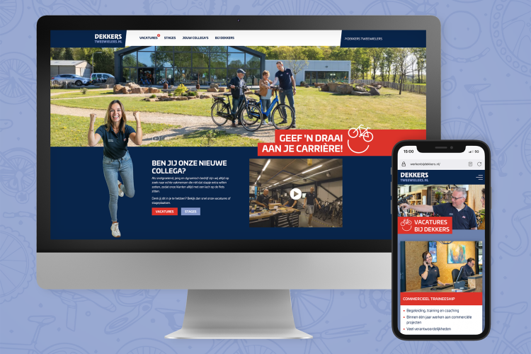 Werken bij Dekkers website